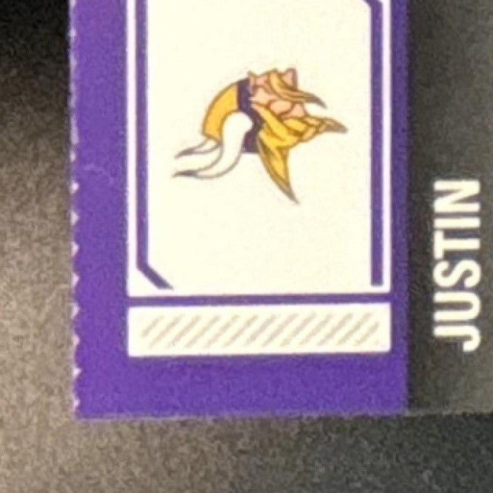 2023 Panini Contenders Optic Justin Jefferson Blue /99 #36 Minnesota Vikings