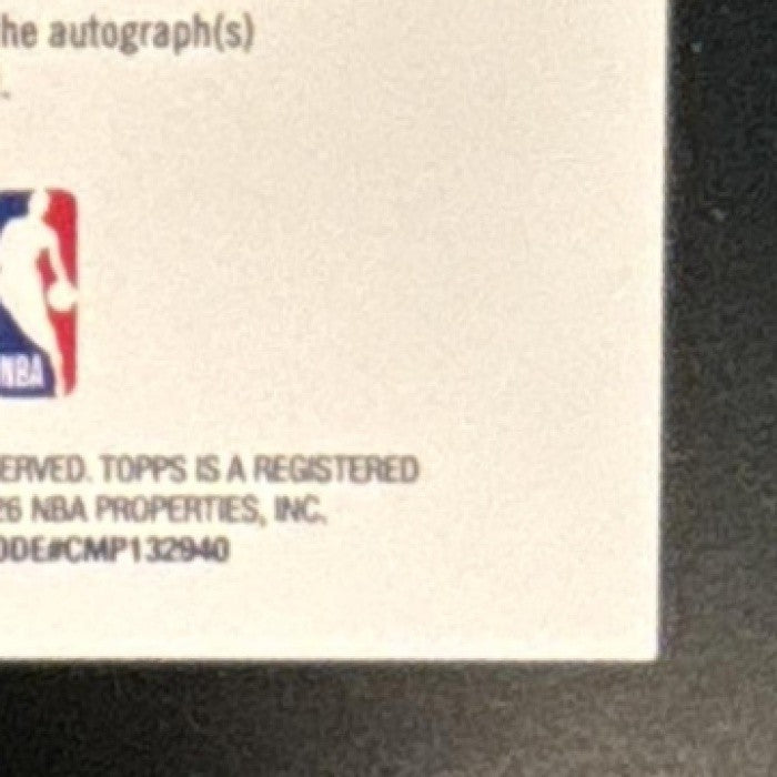 2025-26 Topps Hoops Steve Francis Signs Pixel Burst Gold /50 Auto Rockets