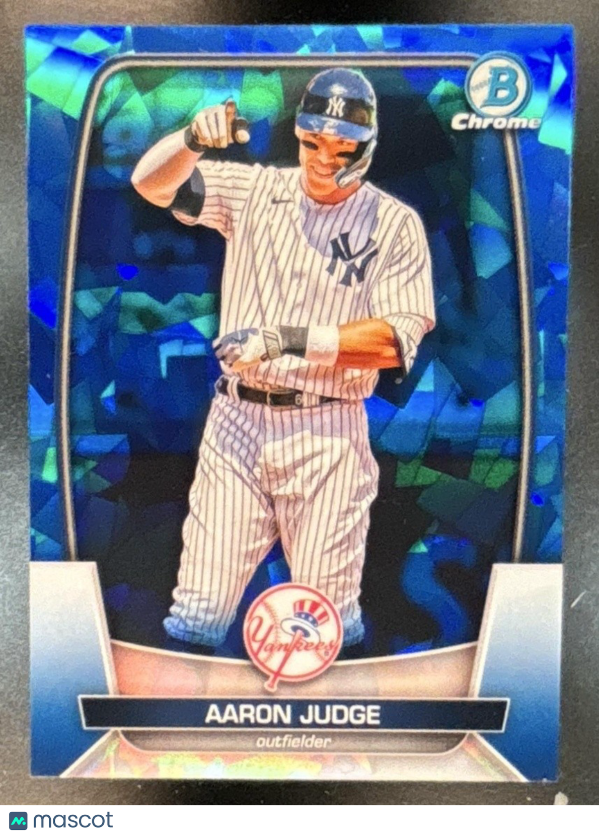 2023 Bowman Chrome Sapphire Aaron Judge #63 New York Yankees
