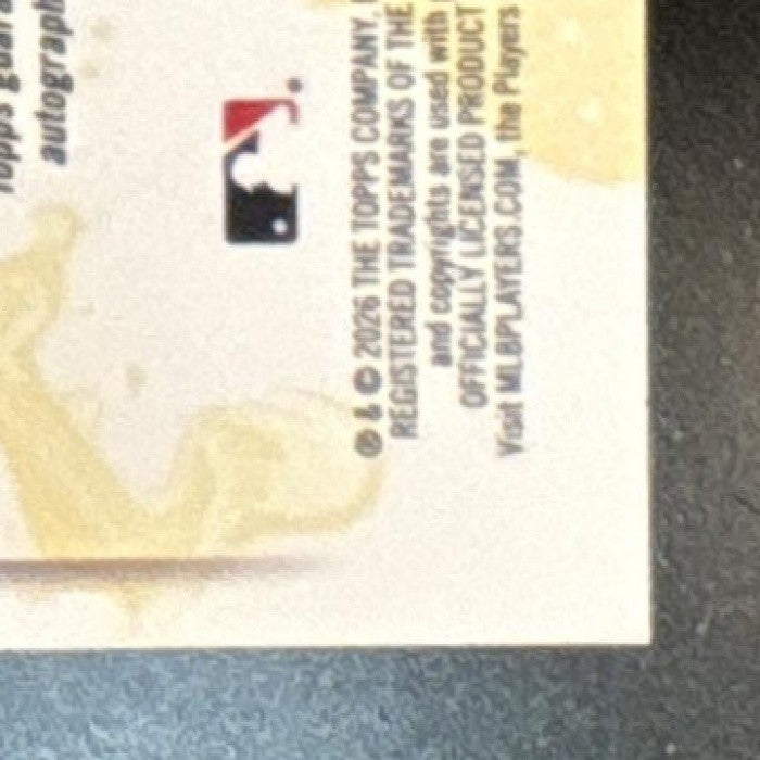 2026 Topps Finest Francisco Lindor Moments Auto #FMA-FL New York Mets