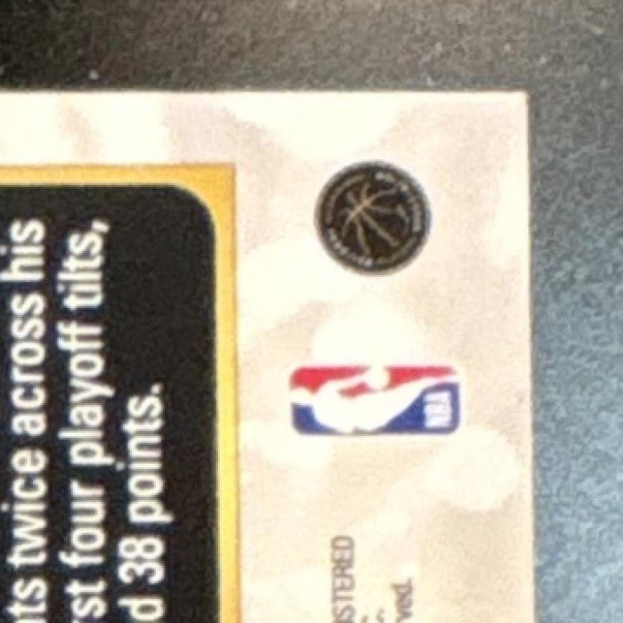 2025-26 Topps Hoops Luka Doncic Pixel Burst Gold /50 #269 Los Angeles Lakers