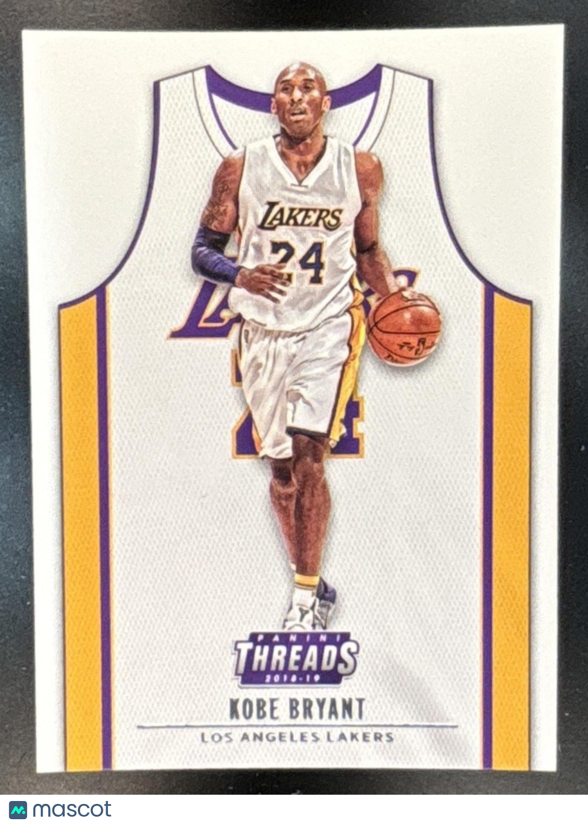 2018-19 Panini Threads Kobe Bryant #131 Association Edition Los Angeles Lakers