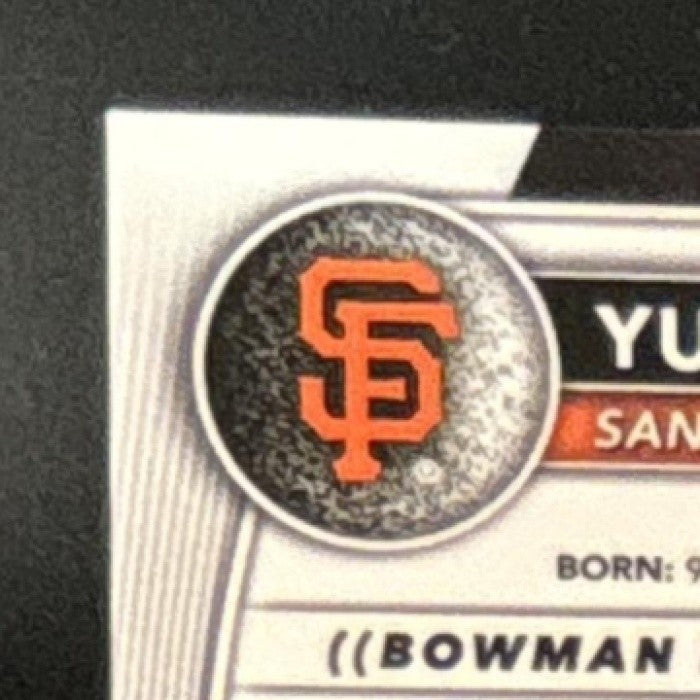 2025 Bowman Chrome Yulian Barreto Auto #CPA-YU 1st Prospect San Francisco Giants