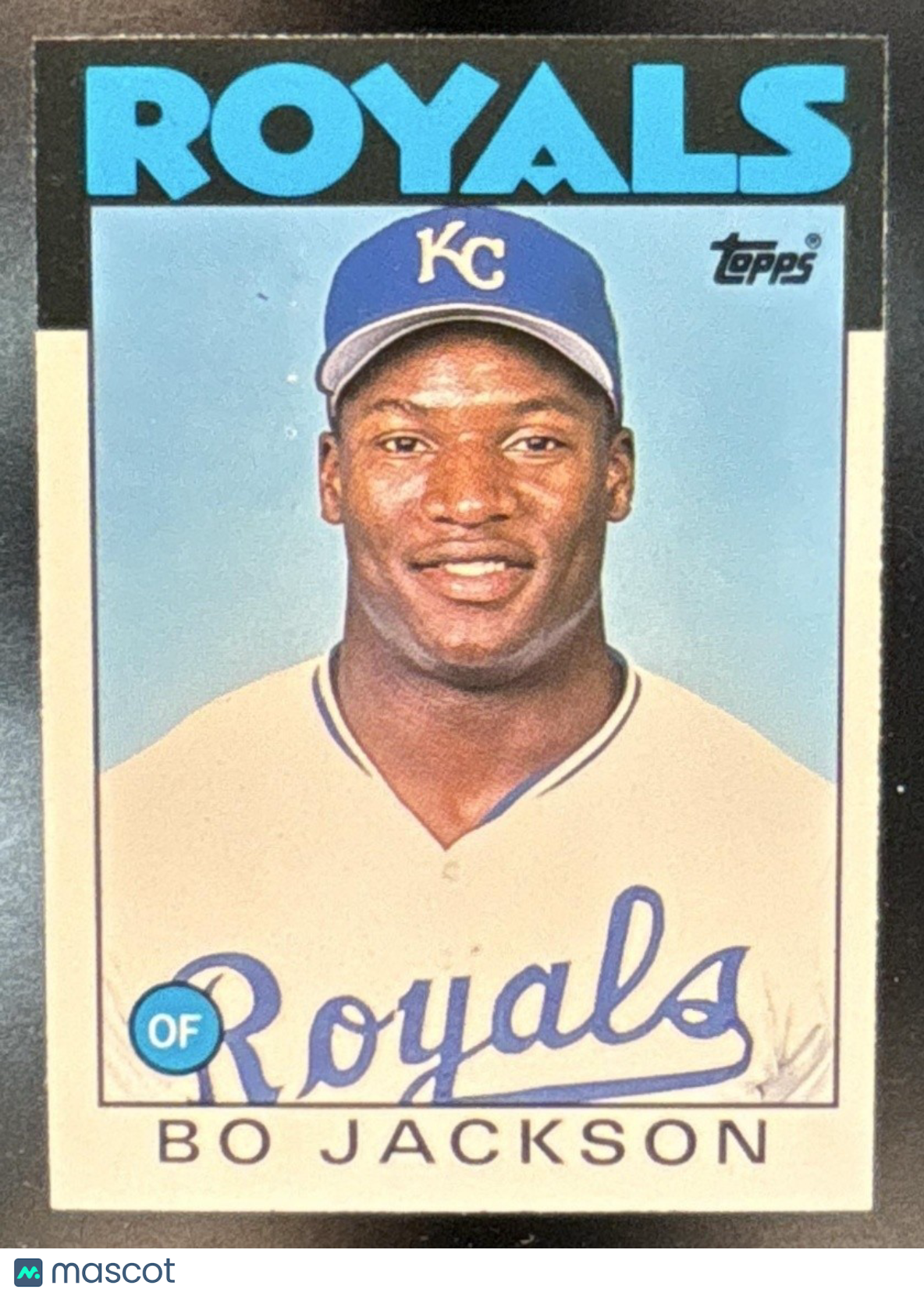 1986 Topps Traded Bo Jackson #50T RC Kansas City Royals