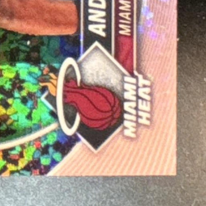 2025-26 Bowman Andrew Wiggins Chrome Rose Gold Mini Diamond /15 #BCV-170 Heat