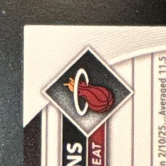 2025-26 Bowman Andrew Wiggins Chrome Rose Gold Mini Diamond /15 #BCV-170 Heat