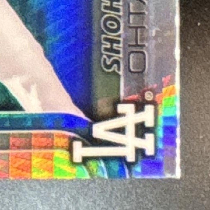 2025 Topps Chrome Shohei Ohtani Prism Refractor #1 Los Angeles Dodgers