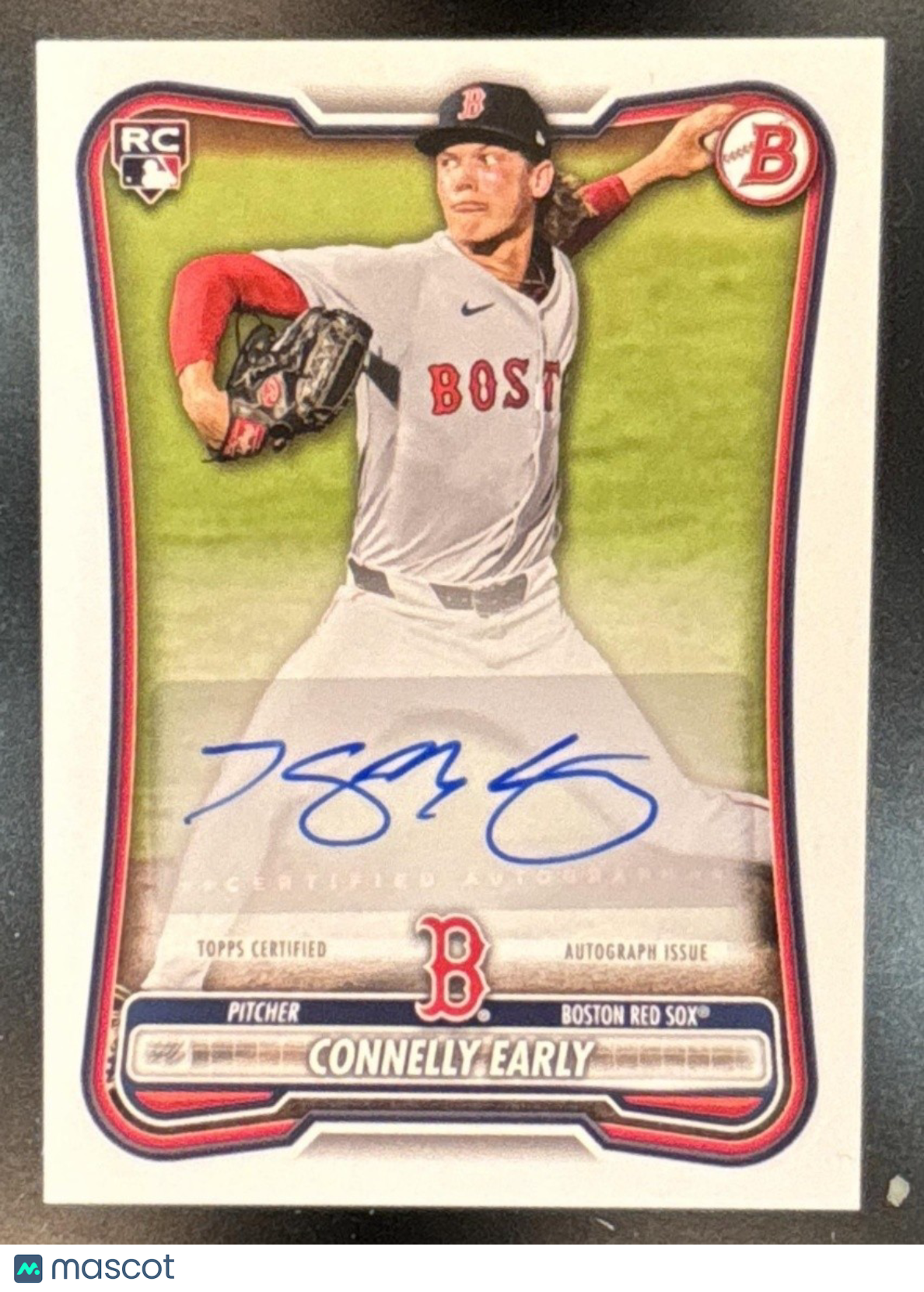 2026 Bowman Connelly Early Rookies & Veterans Auto #PRV-CE RC Boston Red Sox