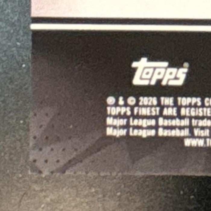 2026 Topps Finest Chien-Ming Wang Mega Auto Green Mini-Diamond /99 Yankees