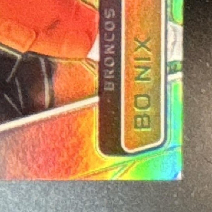 2024 Panini Totally Certified Bo Nix Fabric of the Game Rookies /149 #2 Broncos