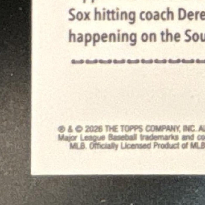2026 Topps Chrome Munetaka Murakami Image Variation #274 RC Chicago White Sox