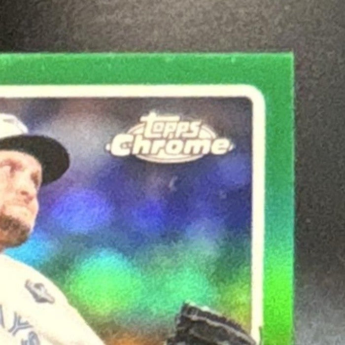 2026 Topps Chrome Trey Yesavage Green Refractor /99 #86 RC Toronto Blue Jays
