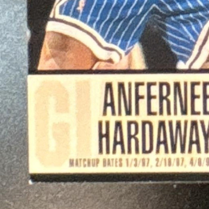 1996-97 Upper Deck Collector's Choice Anfernee Hardaway Michael Jordan
