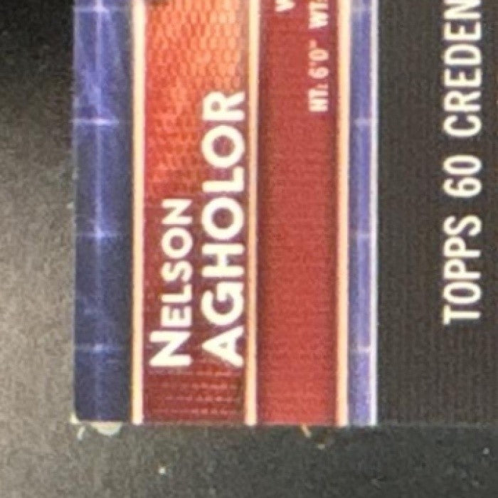 2015 Topps Chrome Nelson Agholor 60th Anniversary Relics Refractor /150 RC Eagle