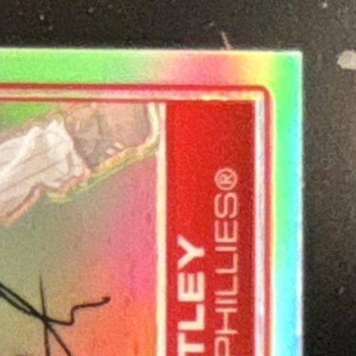 2006 Bowman Chrome Chase Utley Refractor #170 Philadelphia Phillies