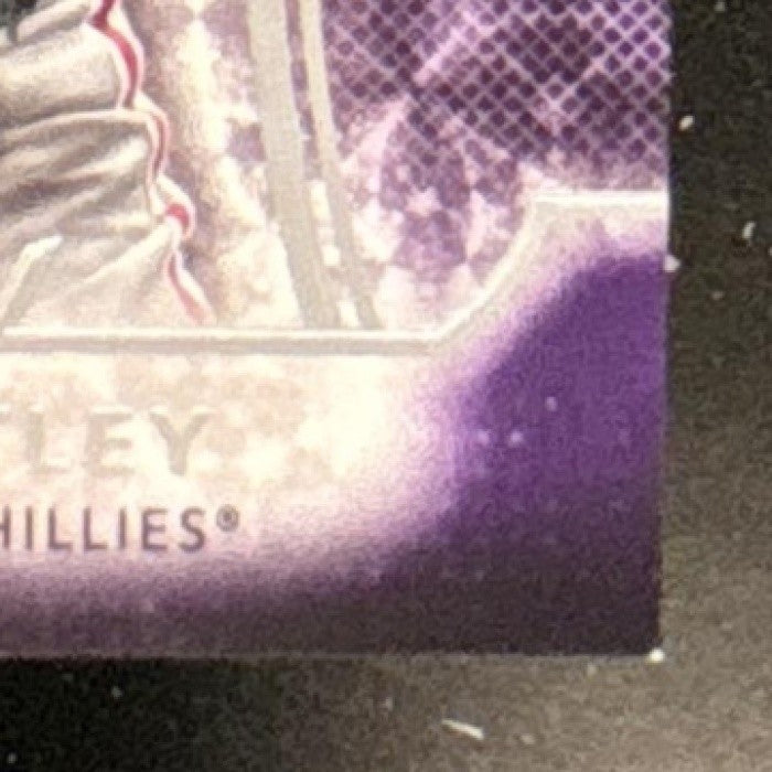 2015 Topps Triple Threads Chase Utley Amethyst /354 #54 Philadelphia Phillies