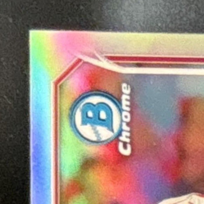 2014 Bowman Chrome Chase Utley Refractor /500 #123 Philadelphia Phillies