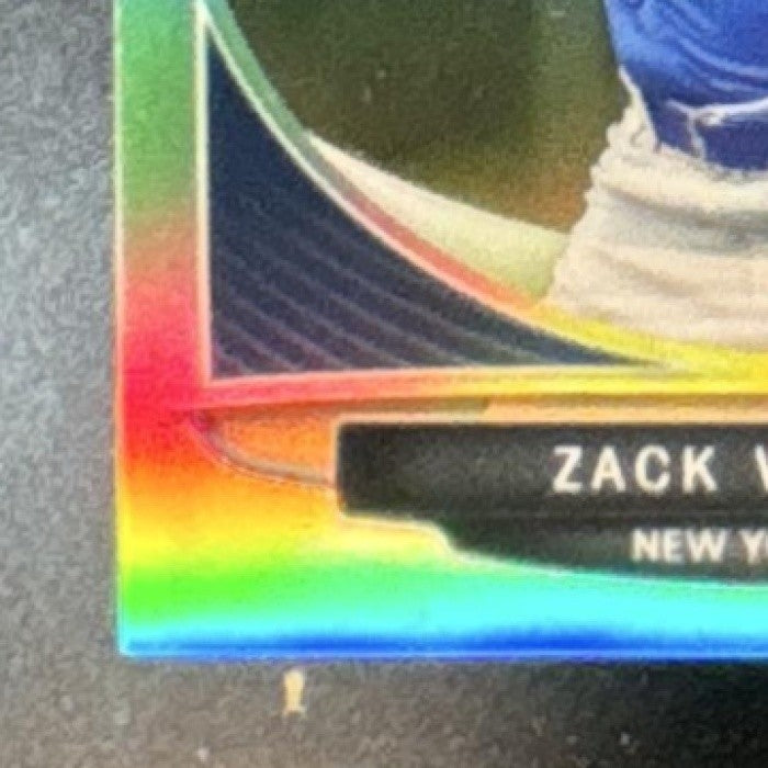 2013 Bowman Zack Wheeler Chrome Cream of the Crop Mini Refractor RC Mets