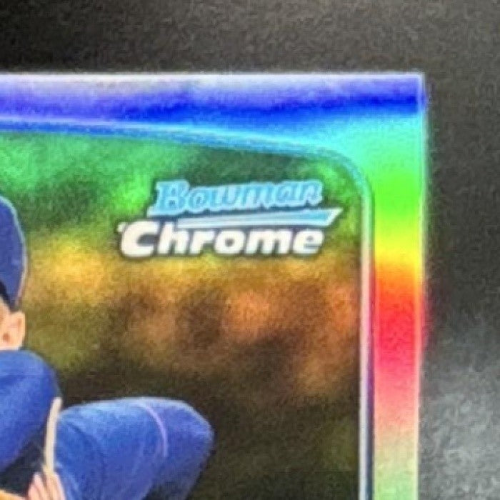 2013 Bowman Zack Wheeler Chrome Cream of the Crop Mini Refractor RC Mets