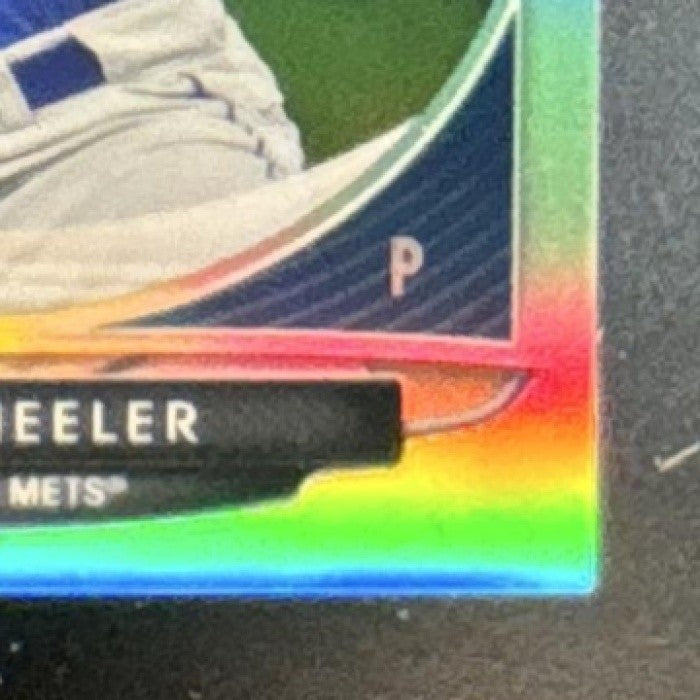 2013 Bowman Zack Wheeler Chrome Cream of the Crop Mini Refractor RC Mets
