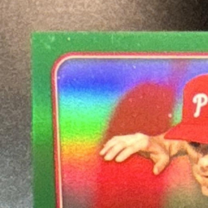 2012 Bowman Chrome Chase Utley Green Refractor #197 Philadelphia Phillies