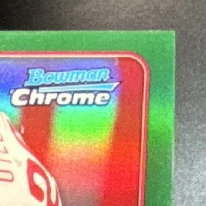 2012 Bowman Chrome Chase Utley Green Refractor #197 Philadelphia Phillies