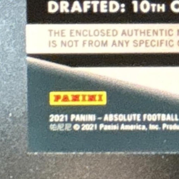 2021 Panini Absolute DeVonta Smith Rookie Force MEM RC Philadelphia Eagles