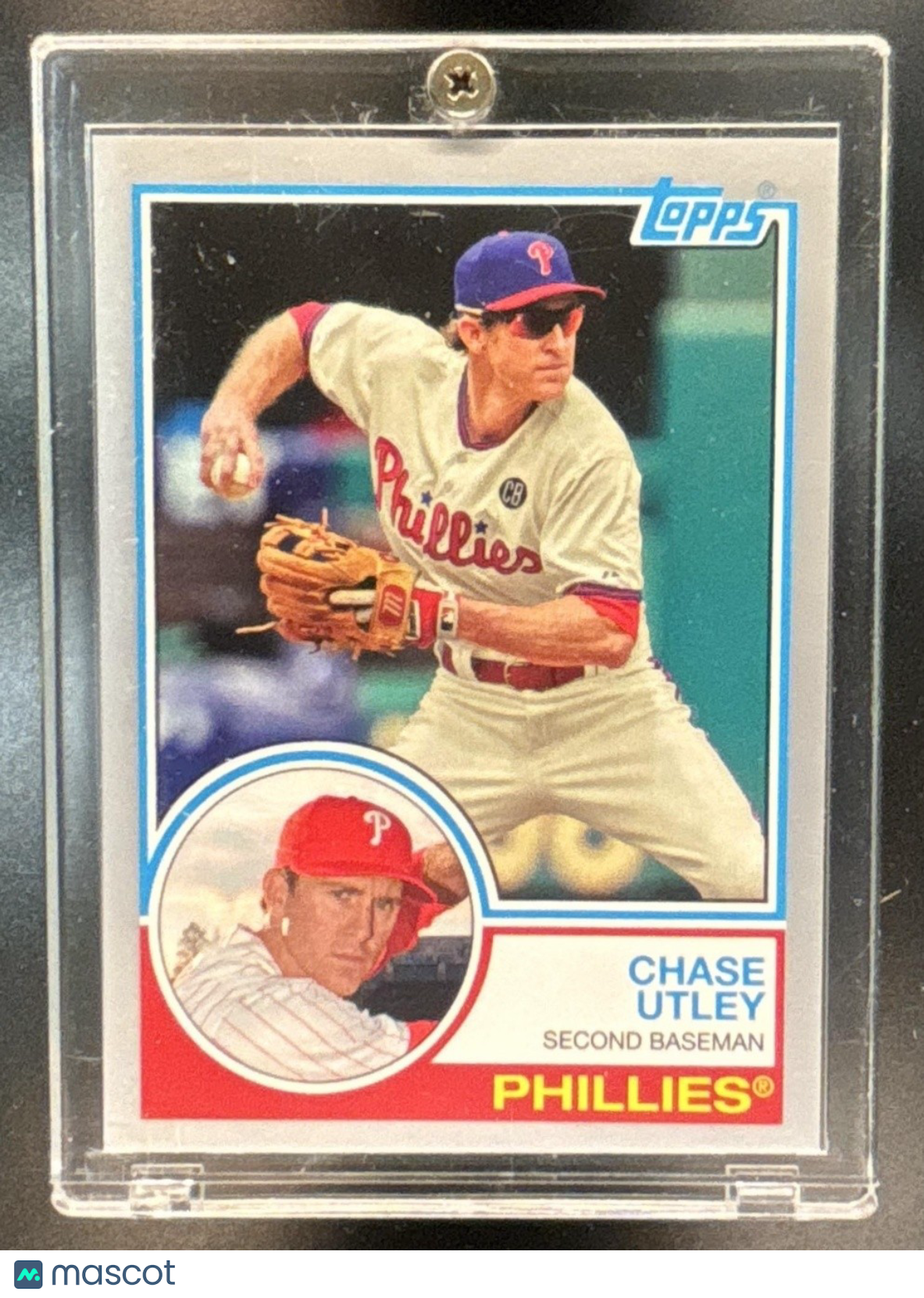 2015 Topps Archives Chase Utley Silver /199 #262 Philadelphia Phillies