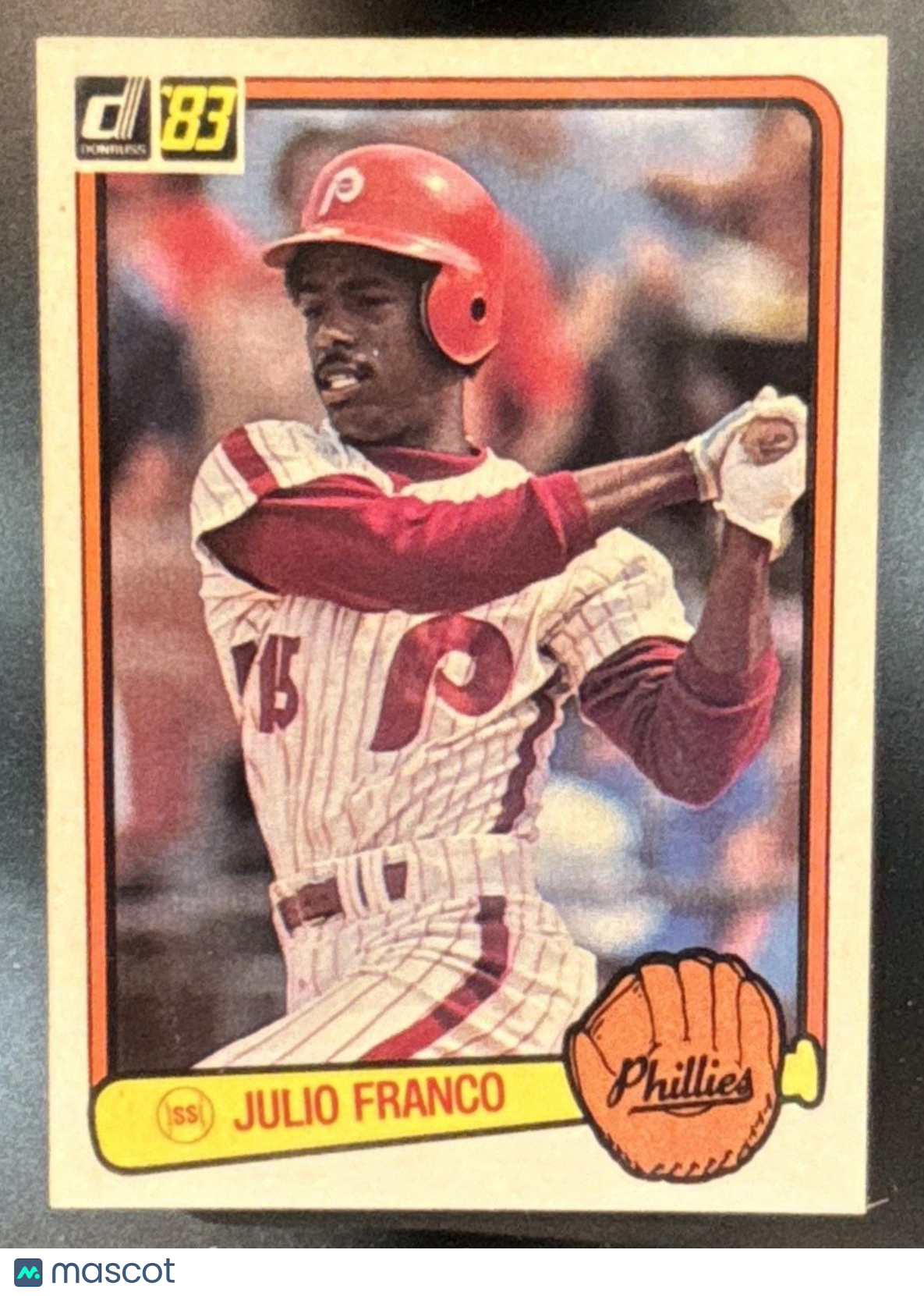 1983 Donruss Julio Franco #525 RC Philadelphia Phillies