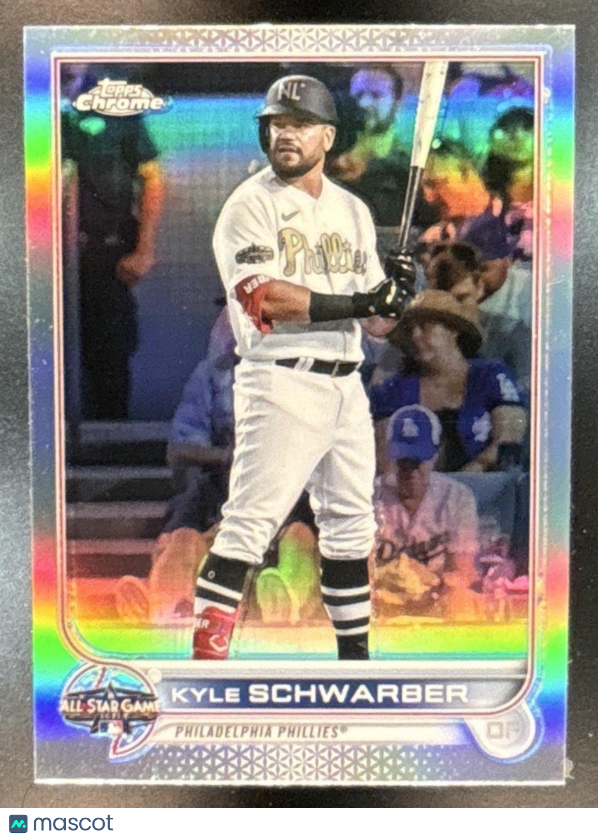 2022 Topps Chrome Update Kyle Schwarber All-Star Game #ASGC-32 Phillies