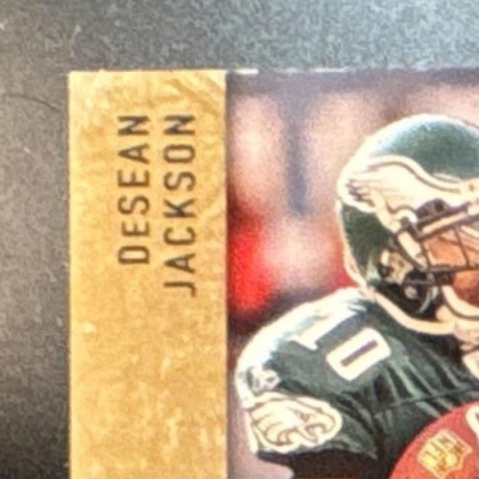 2009 SPx DeSean Jackson Winning Materials Jersey /349 MEM Philadelphia Eagles