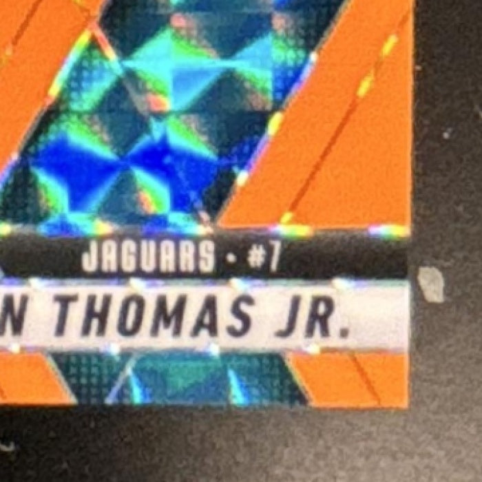 2025 Mosaic Brian Thomas Jr. International Games Orange Fluorescent /25 #256