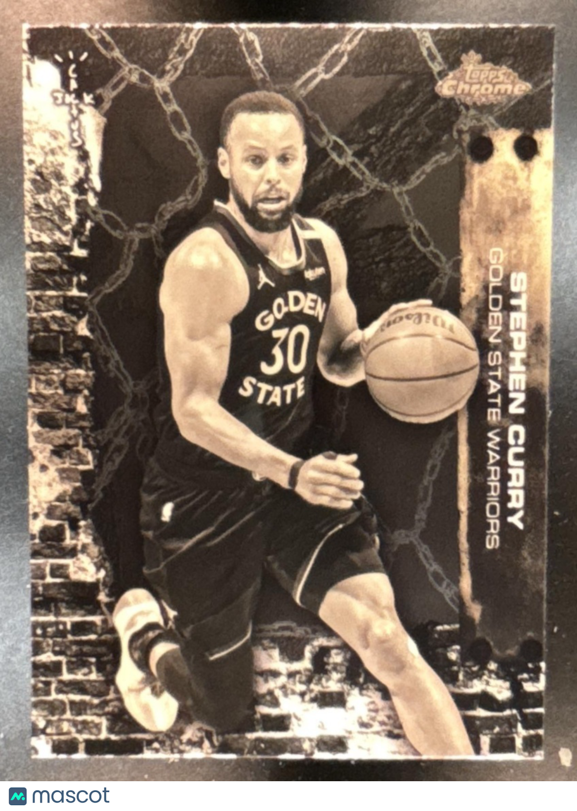 2025-26 Topps Chrome x Cactus Jack Stephen Curry #42 Golden State Warriors