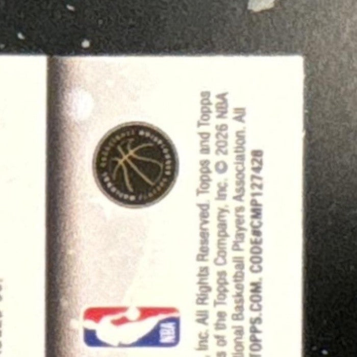 2025-26 Topps Cosmic Chrome Cedric Coward #7 RC Memphis Grizzlies