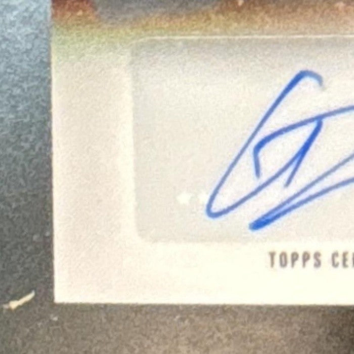 2025-26 Topps Signature Class Gradey Dick Shadow Scripts Auto Toronto Raptors