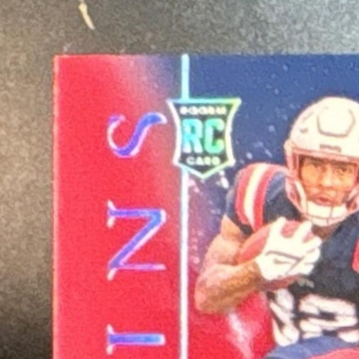 2025 Origins TreVeyon Henderson Jumbo Jersey (4 color) Red /99 RC Patriots