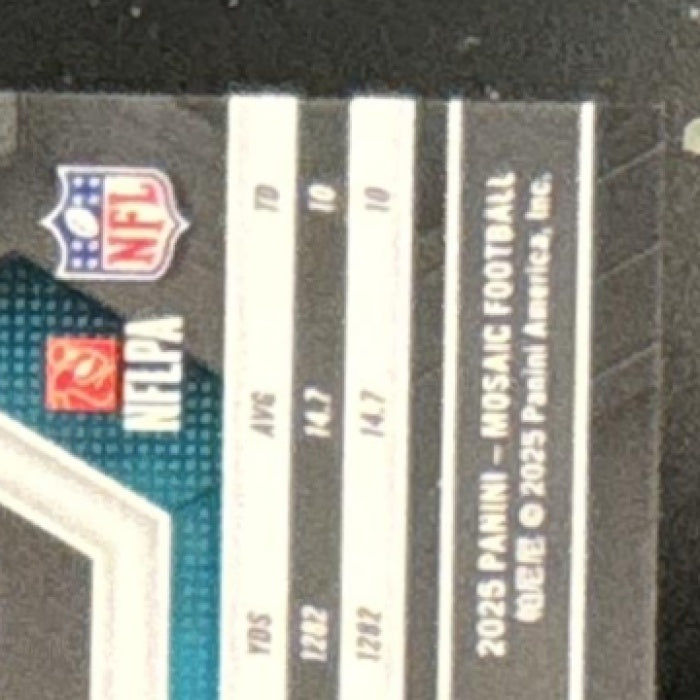 2025 Mosaic Brian Thomas Jr. International Games No Huddle Pink /20 #256