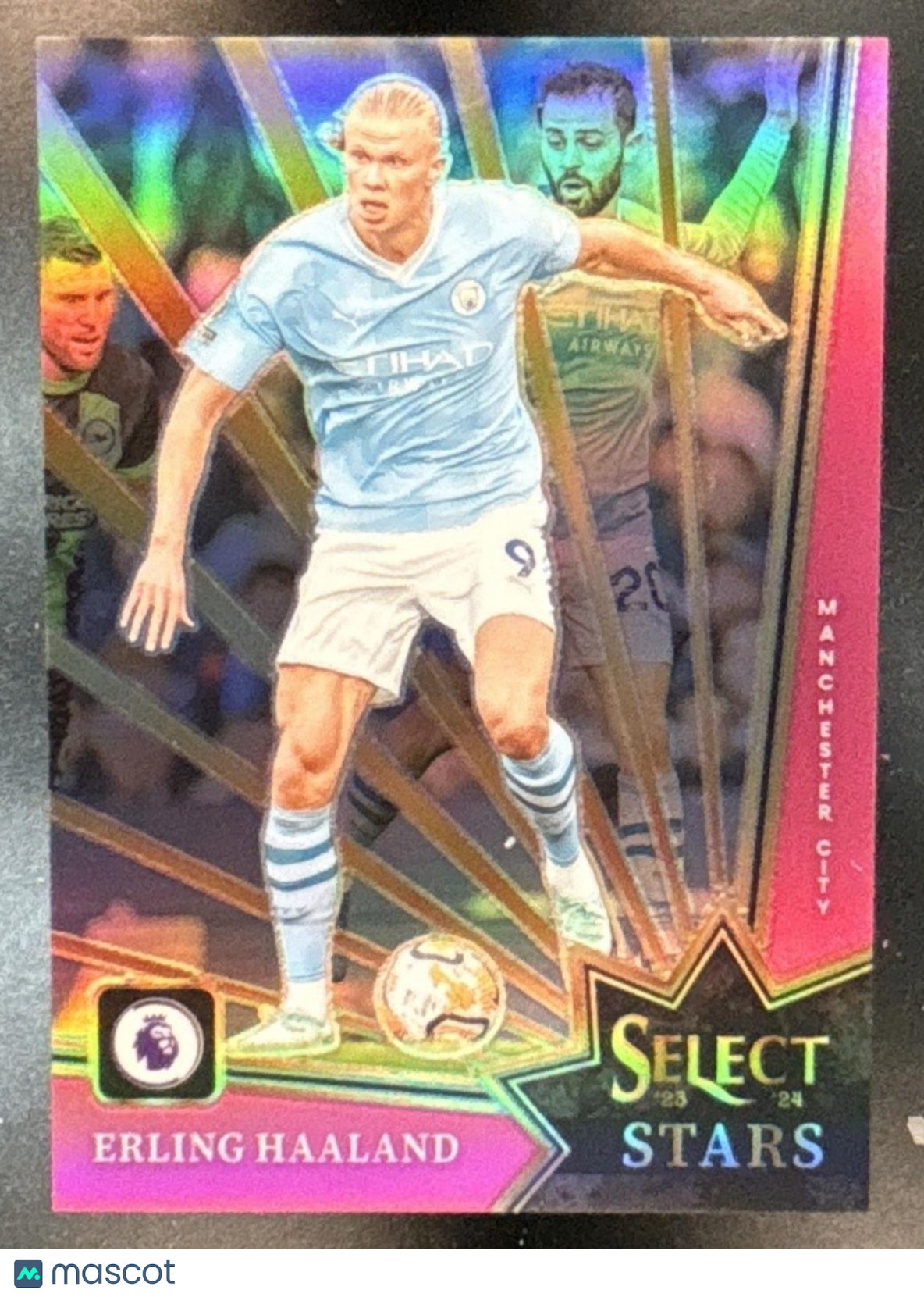 2023-24 Select Premier League Erling Haaland Stars Pink /25 #13 Manchester City