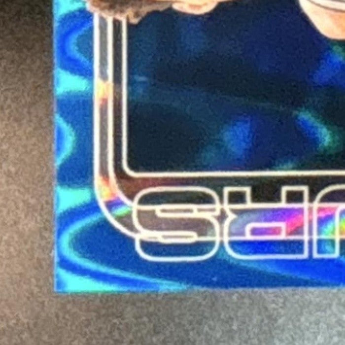 2025-26 Topps Chrome Victor Wembanyama RayWave Blue Refractor /150 #221 Spurs