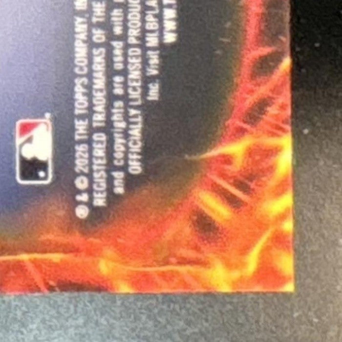 2026 Bowman Ethan Holliday Power Chords Chrome Green /99 #PC-20 Colorado Rockies