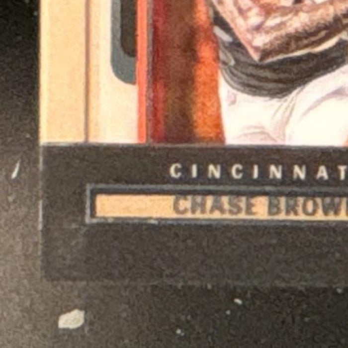 2025 Immaculate Collection Chase Brown Corey Dillon 2024 One Plus Signatures /49