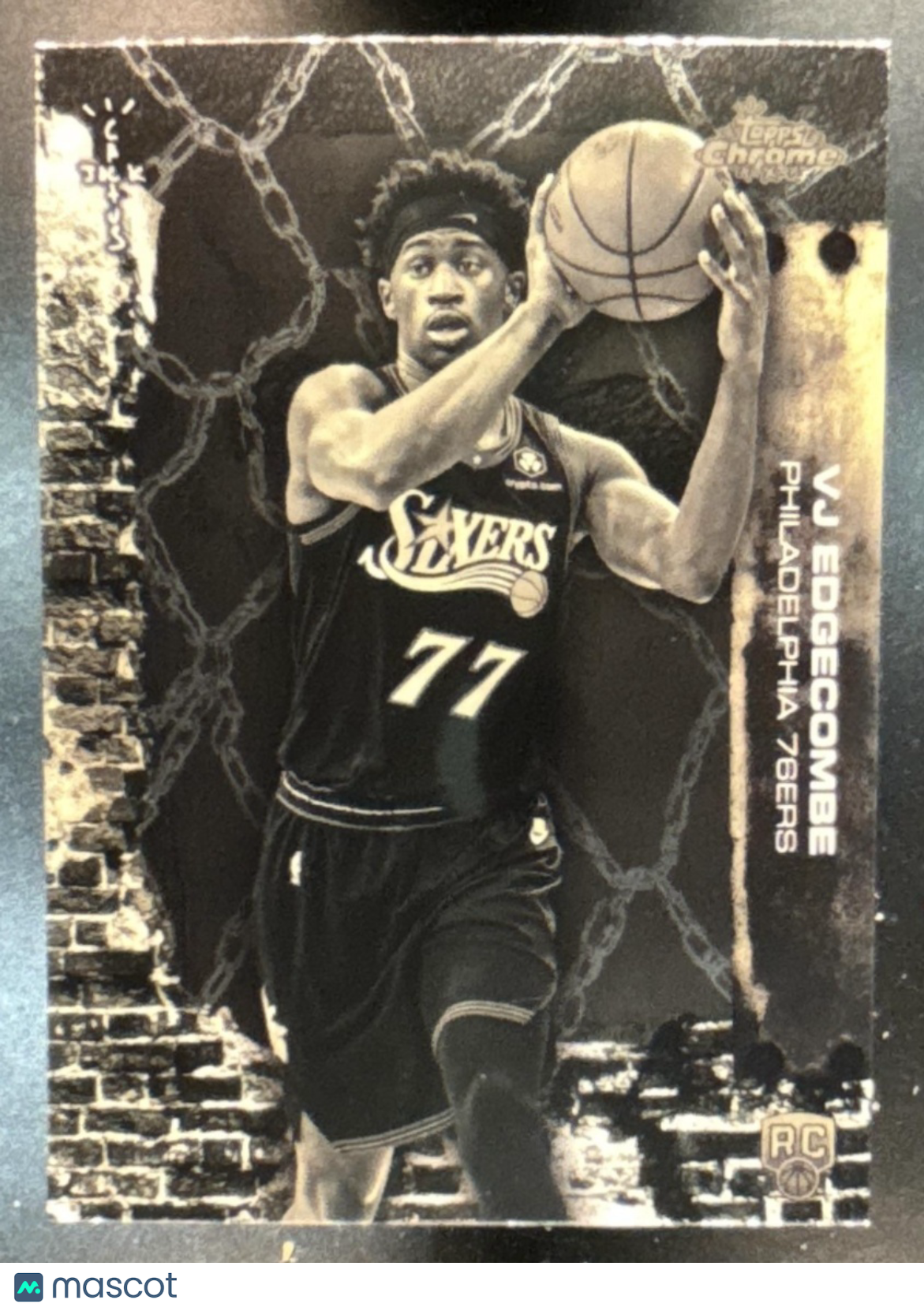 2025-26 Topps Chrome x Cactus Jack VJ Edgecombe #63 RC 76ers