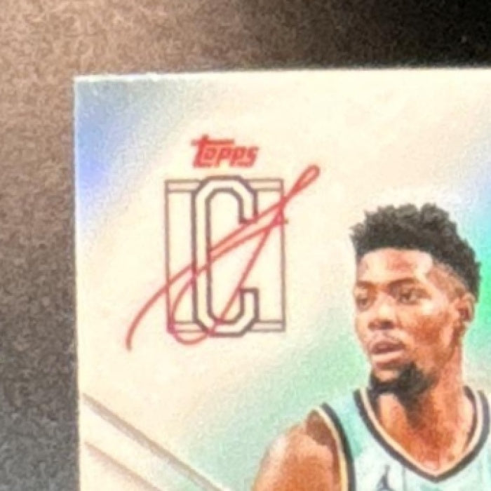 2025-26 Topps Signature Class Brandon Miller Chrome Teal /225 #3 Hornets