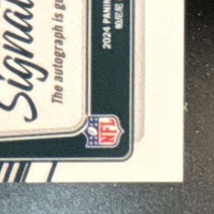 2024 Donruss Optic Cooper DeJean Signature Series Holo RC Auto Eagles
