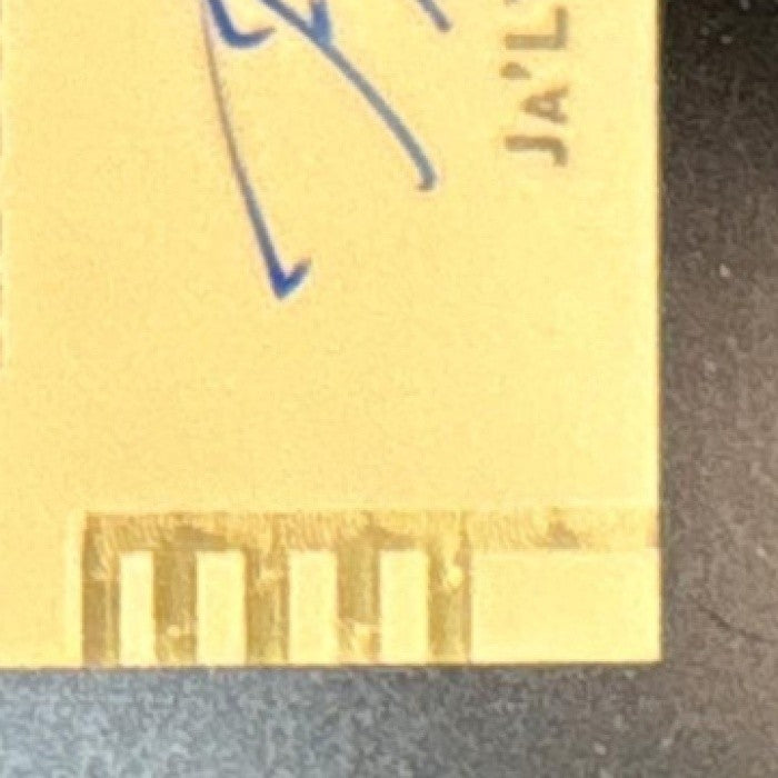 2025 Ja'Lynn Polk 2024 Contenders Optic Rookie Ticket RPS Auto Gold Vinyl 1/1 RC