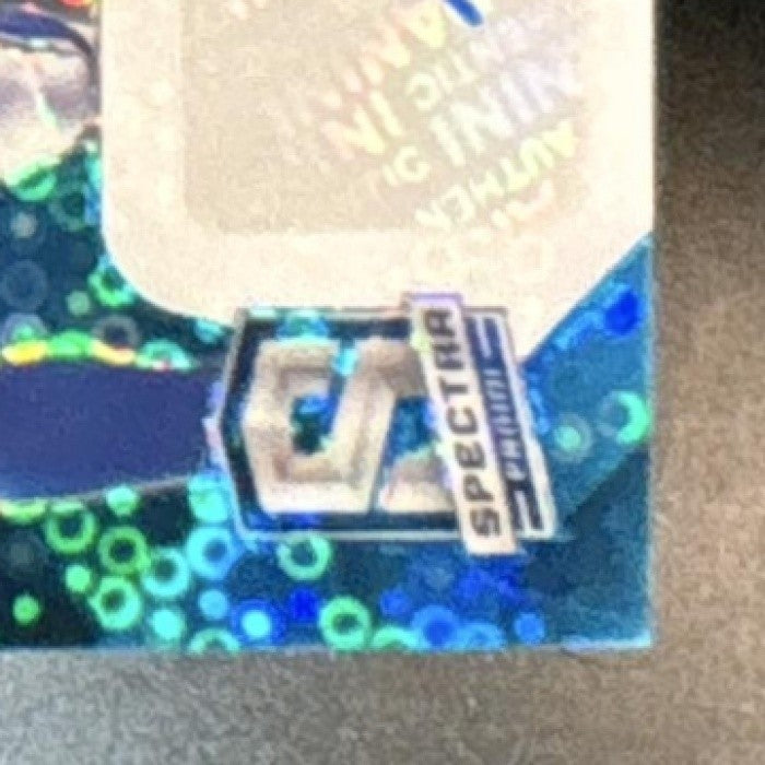 2020 Spectra Michael Pittman Jr. Aspiring Patch Auto Blue /60 #9 MEM RC Colts