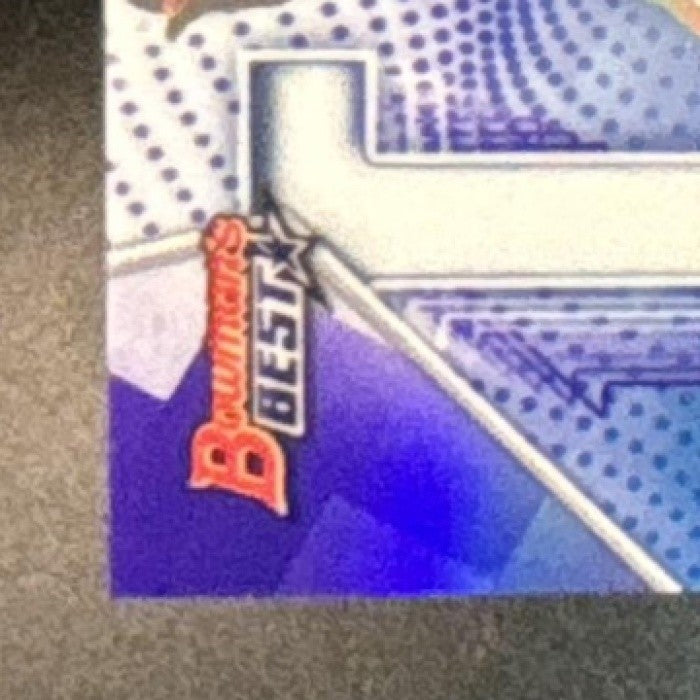 2025 Bowman's Best Roki Sasaki Best of 2025 Auto Purple Refractor /75 RC Dodgers