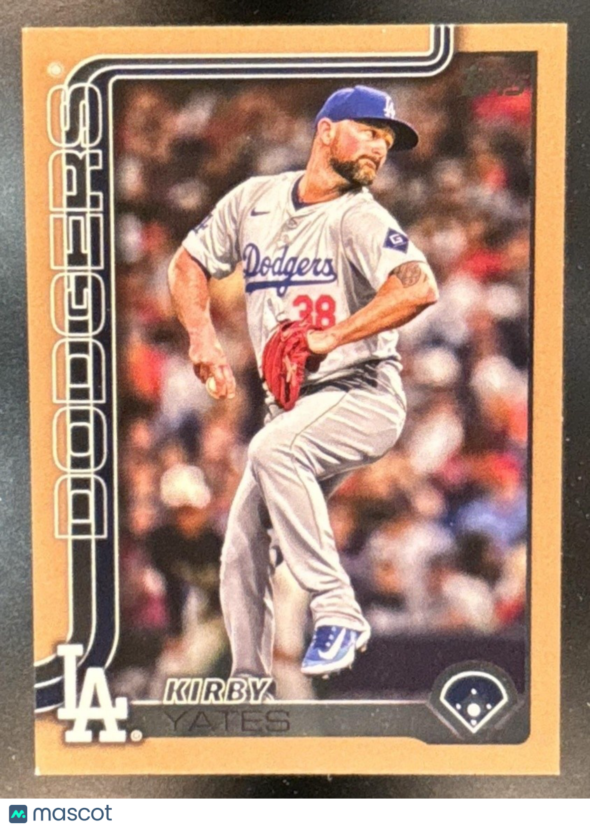 2025 Topps Kirby Yates Gold /2025 #397 Los Angeles Dodgers