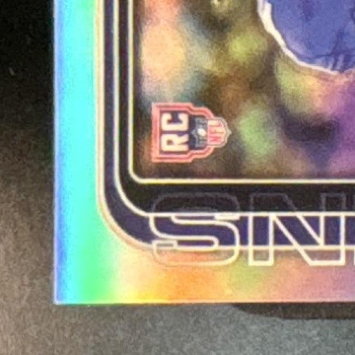 2025 Topps Chrome Malaki Starks Rookie Auto Refractor /499 RC Baltimore Ravens