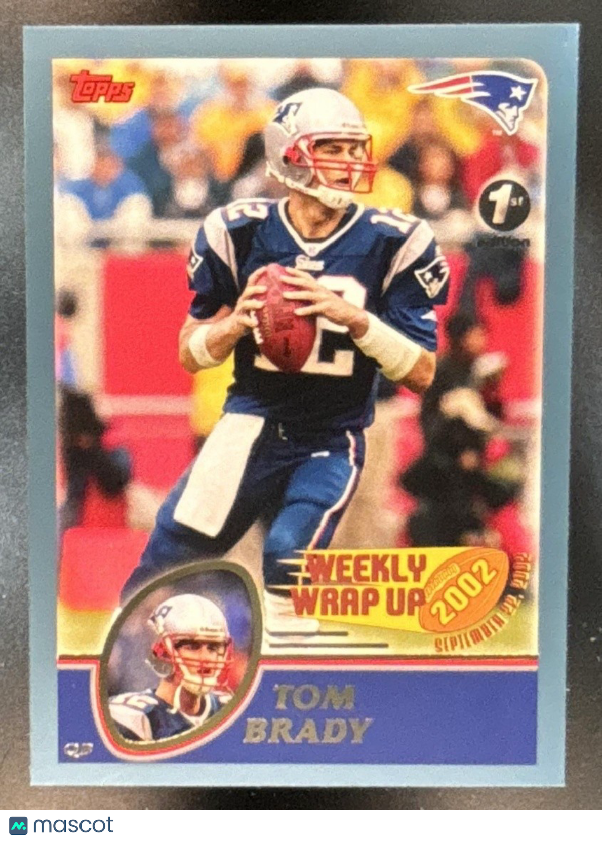 2003 Topps 1st Edition Tom Brady #293 New England Patriots